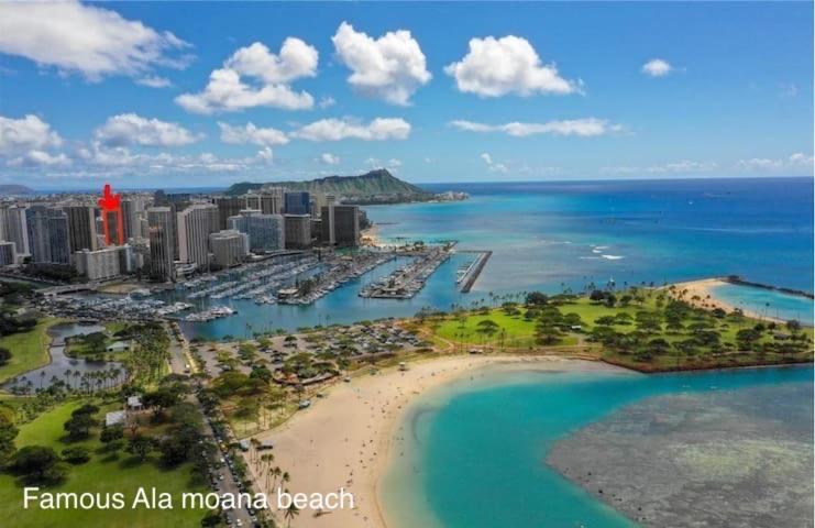 Aparthotel Waikiki High-Rise Sea View Free Parking Honolulu Exteriér fotografie